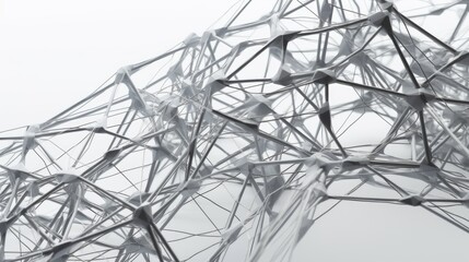 Abstract geometric background. Plexus mesh backdrop.