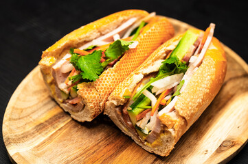 Bánh Mỉ. Vietnamese Sandwich.