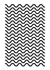 Abstract geometric zig zag seamless pattern on white