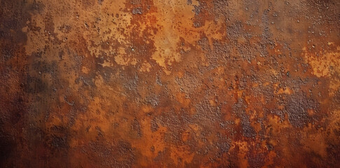 Grunge rusty orange brown metal steel background texture