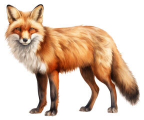 Obraz premium PNG Fox wildlife mammal animal. AI generated Image by rawpixel.