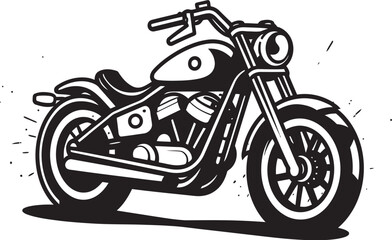 Motorcycle Vector Sketch Set Capturing the Thrill of Two Wheeled Freedom