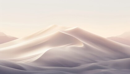 Breathtaking sahara desert panorama at sunset with golden sand dunes in panoramic banner view - obrazy, fototapety, plakaty