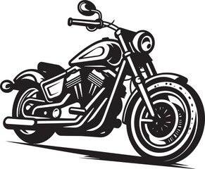 Motorcycle Vector Sticker Line Personalizing Every Ride with Style