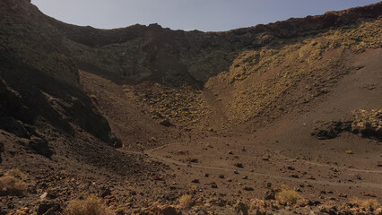 Majestic Volcano Landscape at Dusk