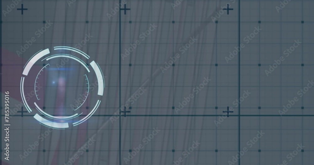 Poster image of data processing over shopping cart