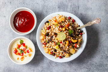 Sabudana Khichdi is a gluten-free Indian dish made with soaked tapioca pearls, potatoes, peanuts, and spices. It’s popular during fasting days.