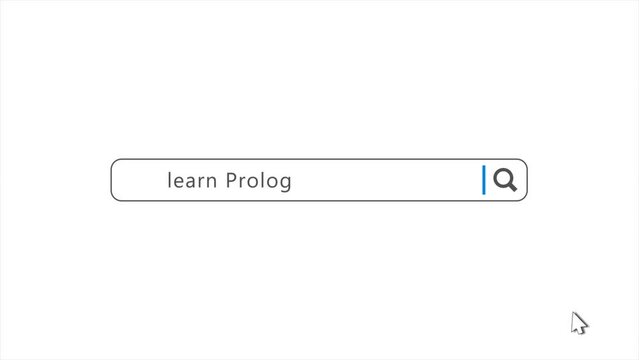 Learn Prolog in Search Animation. Internet Browser Searching