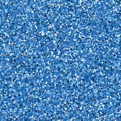Blue glitter seamless pattern. Bright background texture. - 785400858