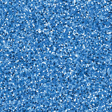 Blue glitter seamless pattern. Bright background texture.