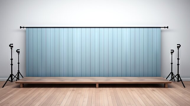 Minimalist Blue Wood UHD Wallpaper