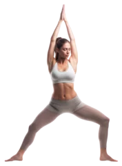 Foto op Canvas PNG Yoga sports adult woman © Rawpixel.com
