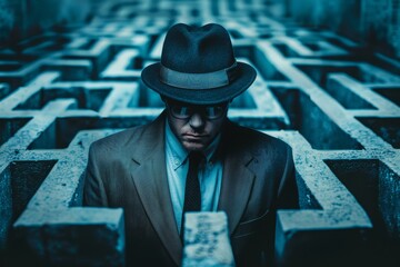 Dark web detective uncovering secrets in a maze of code