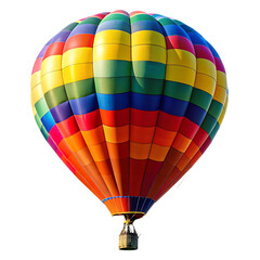 Naklejka premium air balloon isolated on transparent background