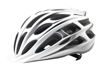 PNG off white bike helmet, transparent background