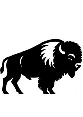 Bison SVG, Buffalo SVG, Bison Clipart, Bison Cricut, Bison Silhouette, Buffalo Silhouette, Cut file for Cricut, American Buffalo