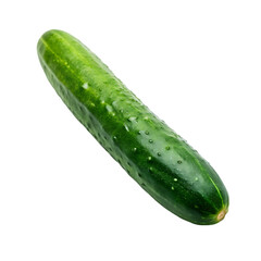 Cucumber isolated on transparent background
