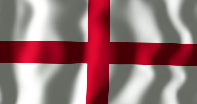 Naklejki Image of waving flag of england