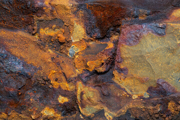 Rust stone wall stone texture image use for backgrounds or textures