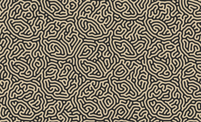 Fototapeta premium turing lines organic shape patterns background design