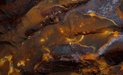 Rust stone wall stone texture image use for backgrounds or textures