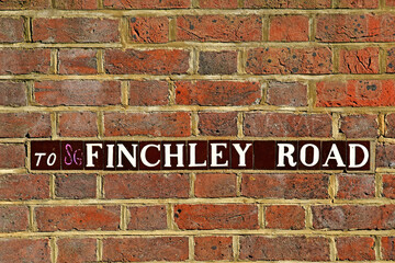 London; England - may 28 2023 : Finchley road