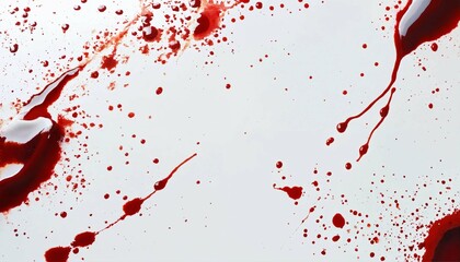 blood splatter isolated