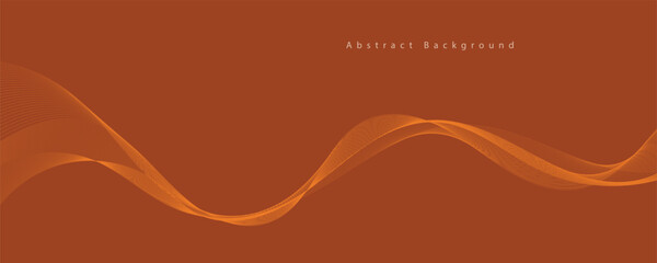 abstract background with waves