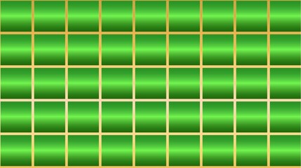 green background with squares