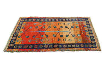 hand-woven, decorative wool Turkish carpet - 785427018