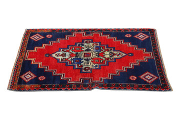 hand-woven, decorative wool Turkish carpet - 785428076