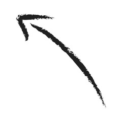 grunge arrow vector. grunge arrow brush.grunge arrow paint. Hand drawn doodle design elements, charcoal or pencil drawn punctuation marks. charcoal grunge arrows. vector illustration