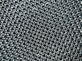 Super Macro photography of a fabric textile which is shot with microscopic lens