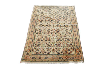 hand-woven, decorative wool Turkish carpet - 785430675