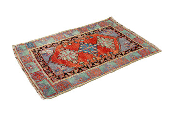 hand-woven, decorative wool Turkish carpet - 785431046