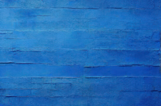old wall textured electric blue background
