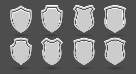 Metal protection shield shapes