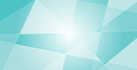 Blue Geometric Shape Pattern. Abstract Polygon Background. Technology Banner Wallpaper. Vector
