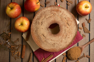 apple pie with apples