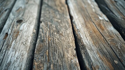 Obraz premium Weathered Wooden Planks Texture