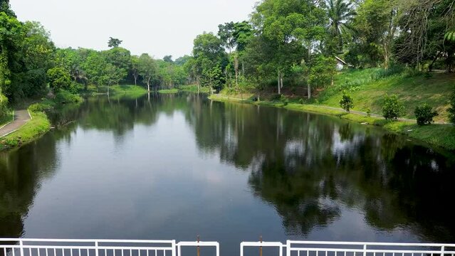 Lake on the IPB Campus Institut Pertanian Bogor