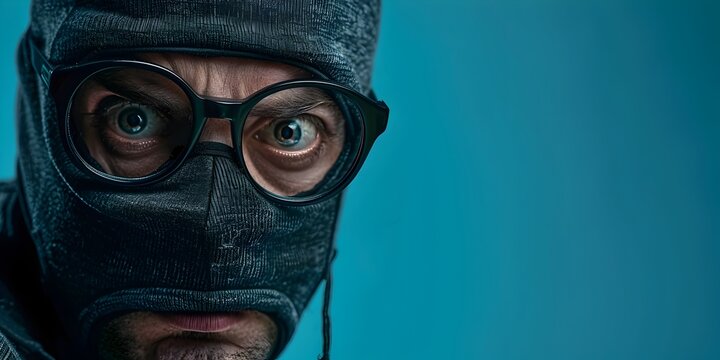 Hooded Burglar Scrutinizing a Dubious Claim with Intense Skepticism and Caution