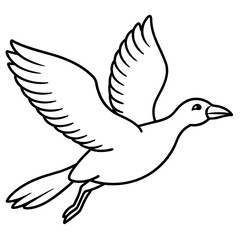 white dove isolated on white illustration vector