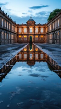 Pitti Palace in Italy realism photography Bright UHD Wallpaper