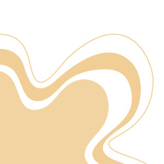 abstract wavy background. abstract yellow background. soft yellow fluid background. soft yellow wavy background with lines. soft liquid wave. cute wavy shape element.