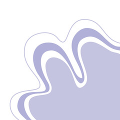 Obraz premium abstract wavy background. abstract purple background. soft purple fluid background. purple wavy background with lines. soft liquid wave. cute wavy shape element.