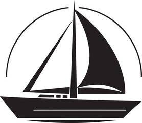 Yacht Expedition Vector Graphic