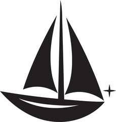 Yacht Paradise Vector Graphic