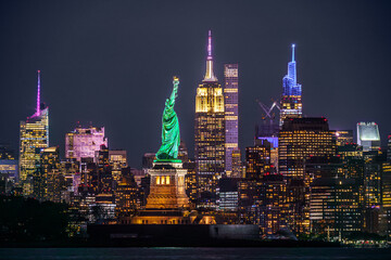 Lady Liberty Skyline