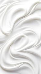 White cream swirl background